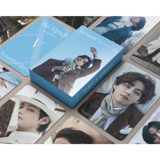 โปสการ์ด การ์ดโลโม่ V Me Myself Kim Tae Hyung veautiful Day Bangtan Boys พร้อมส่ง 55 ชิ้น ต่อกล่อง