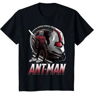 เสื้อยืด พิมพ์ลายกราฟิก Marvel Ant-Man &amp; The Wasp Scott Lang สําหรับเด็ก_11