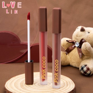 【Lovelin】Pink Coco ลิปสติก เนื้อแมตต์ กันน้ํา ไม่จางง่าย