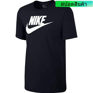 2022 Nike Sportswear Mens Swoosh Logo T Shirt (Black/White/White discount