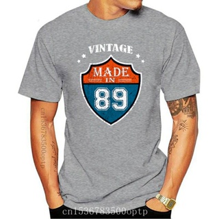 New Vintage Made In 89 1989 Birthday Gift Tshirt man T Shirt Woman_03