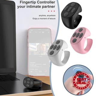 รีโมตควบคุมชัตเตอร์ บลูทูธ สําหรับโทรศัพท์มือถือ Tiktok E-book Ring Controller Shutter V9X2