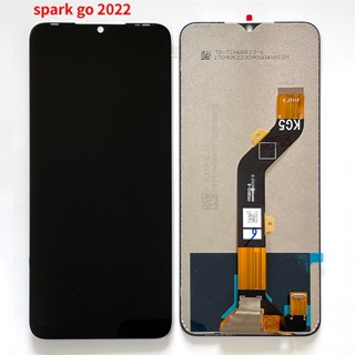 แผงหน้าจอสัมผัสดิจิทัล LCD สําหรับ Infinix Tecno Spark Go 2022 KG5 Tecno Spark Go 2022 KG5M KG5H