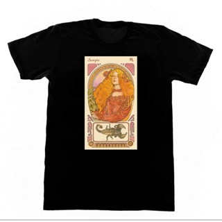 [S-5XL]เสื้อยืด พิมพ์ลาย SCORPIO Astrology A10 Occult Witchcraft Fortune Witch Satan สําหรับผู้ชาย 385023_04