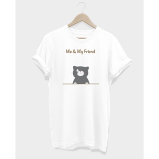 เสื้อยืดลายแมว Me &amp; My Friends Tee-Shirt_02