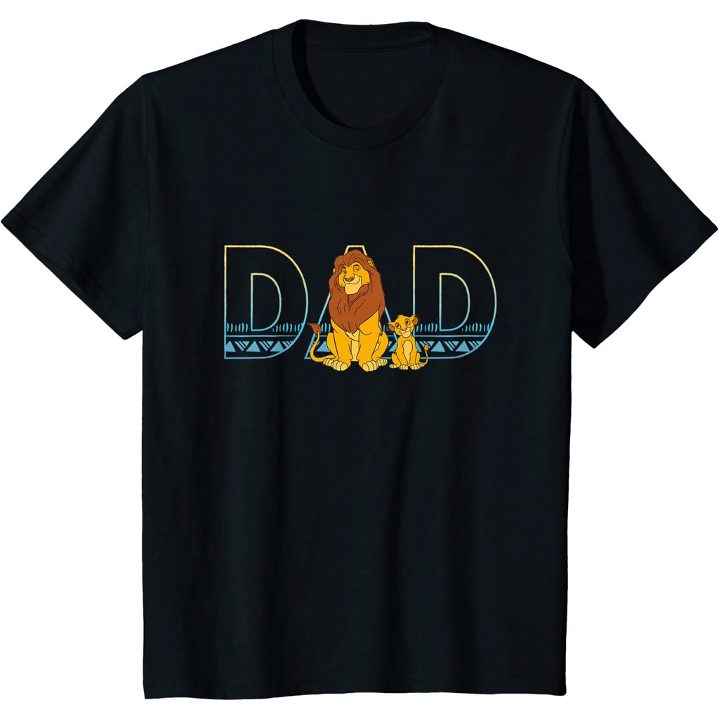เสื้อยืด-พิมพ์ลายดิสนีย์-the-lion-king-simba-and-mufasa-dad-คริสต์มาส-05