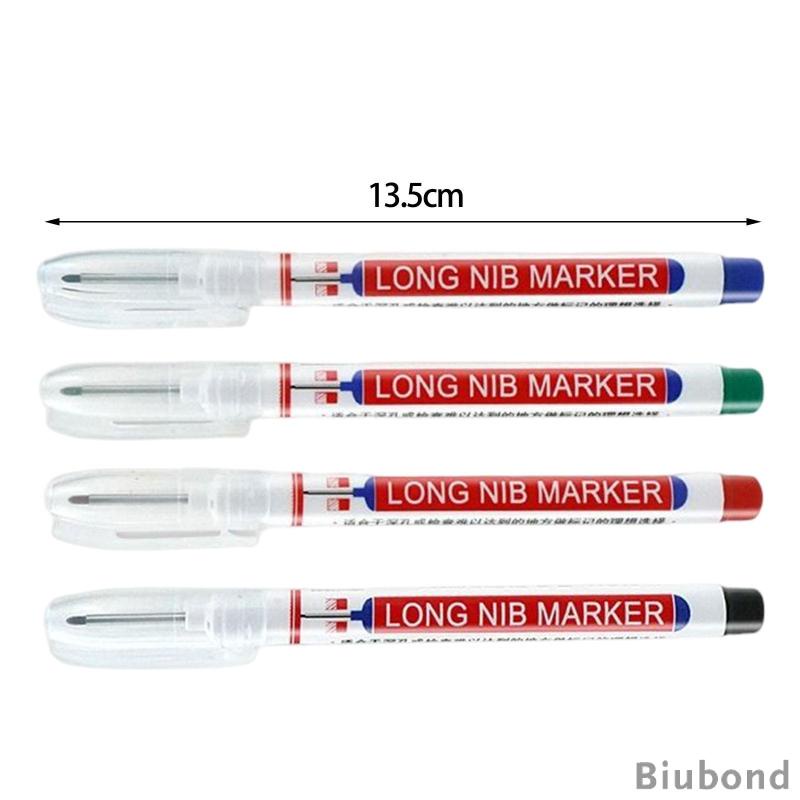 biubond-ปากกามาร์กเกอร์-หัวยาว-แห้งเร็ว-4-สี-สําหรับงานไม้-4-ชิ้น