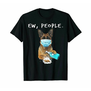 Fashion German Shepherd Ew People Dog Wearing A Face  Free Shipping tshirt_02