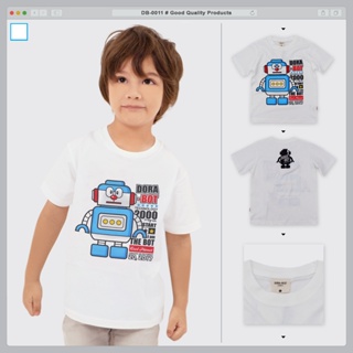 DB-0011 Dora-Bot T-Shirts  เสื้อยืดเด็กคอกลม ลายโดราบอท ลิขสิทธิ์แท้