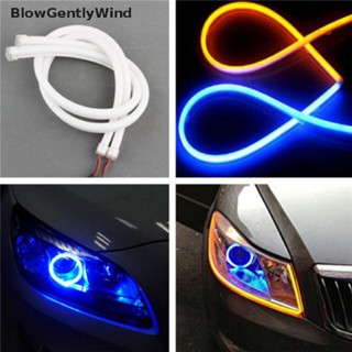 Blowgentlywind สายไฟ LED DRL ยืดหยุ่น 30 ซม. สําหรับจอดรถยนต์
 Bgw