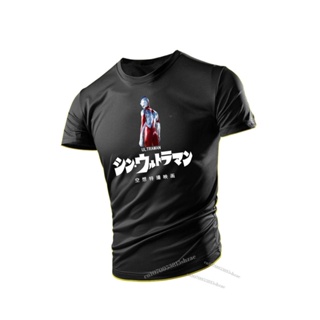 Teen Tops Ultraman Printed Adult Mens T-Shirt Trend Mens Clothing Street Fitness Comfortable Breathable 2D Printi_05
