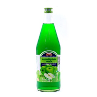 น้ำแอปเปิลควีน ขวดแก้ว Queen Concentrated Apple Flavored Drink 750 cc. (05-0104)