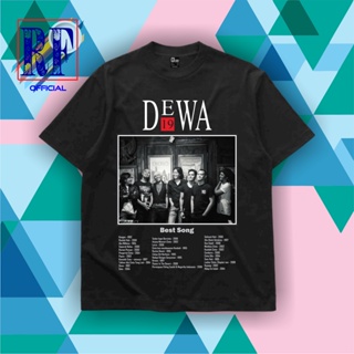 เสื้อยืด พิมพ์ลาย Dewa 19th BEST ALBUM BEST Song | โรมัน PICISAN | ห้าดาว | โมเดล Laskar Love Future FORMAT | เสื้อยืด พ