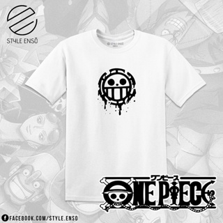 One Piece Trafalgar Law Flag Icon T-Shirt - Customized T-Shirt Printing - Style Ensō_04