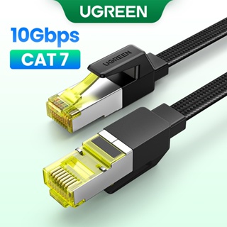 ภาพหน้าปกสินค้าUGREEN Cat 7 10 Gbps Flat Ethernet สายเคเบิ้ลเชื่อมต่อความเร็วสูง ที่เกี่ยวข้อง