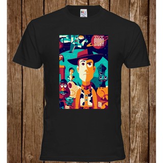 Toy Story 4 Woody Buzz Lightyear Disney Studio T-Shirt Men Cotton_05