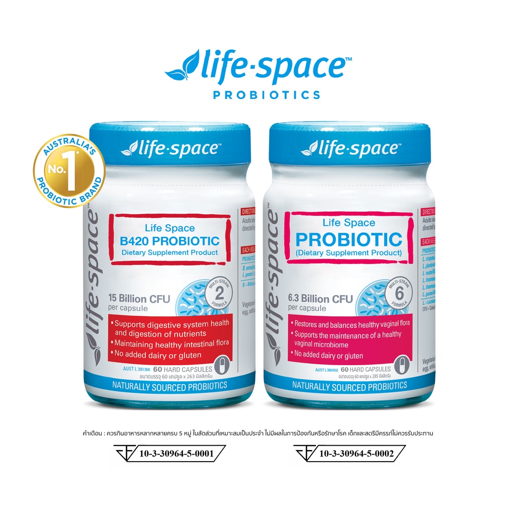 life-space-shape-b420-womens-microflora-probiotic-ไลฟ์สเปซ-โปรไบโอติกส์-ผลิตภัณฑ์อาหารเสริมอาหาร