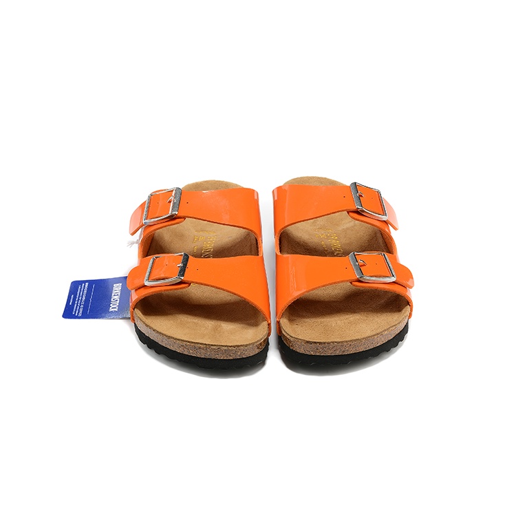 original-birkenstock-slippers-birkenstock-two-button-orange-mirror-sandals-34-43