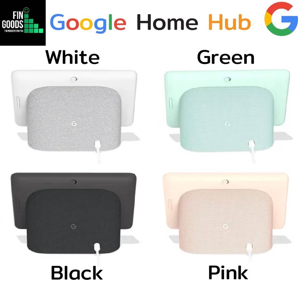 ภาพหน้าปกสินค้าGoogle Home Hub / Google Nest Hub จอ 7 Smart Display with Google Assistant ลำโพงอัจฉริยะ ผู้ช่วยประจำบ้านจาก Google จากร้าน fingoods บน Shopee