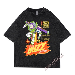 เสื้อยืดพิมพ์ลายเสื้อยืดBuzz Lightyear Toy Story Lightyear เสื้อวินเทจ / เสื้อซัก / เสื้อยืด S-4XL_05