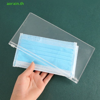 # Aorain.th  # กระเป๋าใส่แฟ้มเอกสาร PVC แบบใส มีซิป ขนาด A6