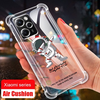 Realme 10T 10 Pro+ Plus 5G Coca-Cola Edition C55 เคสซิลิโคนใส ลายนักบินอวกาศ NASA ทนทาน เสริมมุมอากาศ กันกระแทก