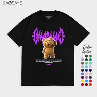 Kaosaye-Teddy Bear T-Shirt For Men And Women._02