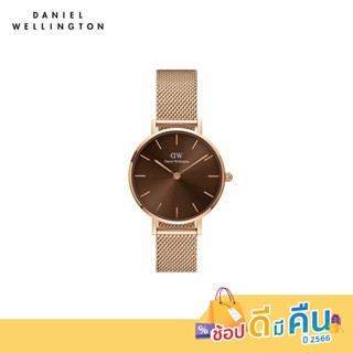 ภาพหน้าปกสินค้า(ทักแชทรับโค้ด) Daniel Wellington นาฬิกาข้อมือ PETITE AMBER RG  28มม สีโรสโกล์ ที่เกี่ยวข้อง