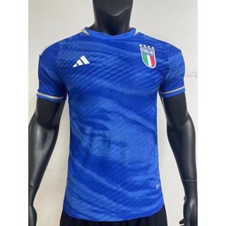 [Player Version] 2324 เสื้อเชิ้ตฟุตบอล แขนสั้น สีฟ้า คุณภาพสูง สไตล์อิตาลี