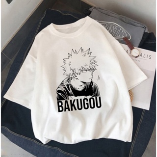 My Hero Academia Shoto Todoroki Anime Printed Oversized White T-Shirt for Men/Female Apparel Clothes_04