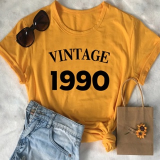 Low price event saleVintage 1990 Birthday Party Tshirt Streetwear T Shirt Women Plus Size Clothing F_03