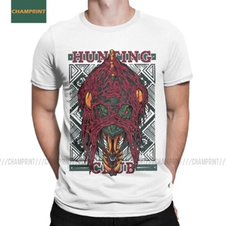 Men Hunting Club Vaal Monster Hunter World T Shirts Gaming Rathian Dragon MHW Game Cotton Short Sleeve Tees Plus Si_01
