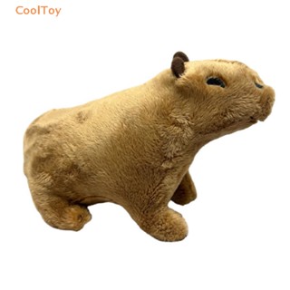 Cooltoy ตุ๊กตาสัตว์คาปิบาราจําลอง ขนปุย ขนาด 18 ซม. ของเล่นสําหรับเด็ก ของขวัญคริสต์มาส ขายดี