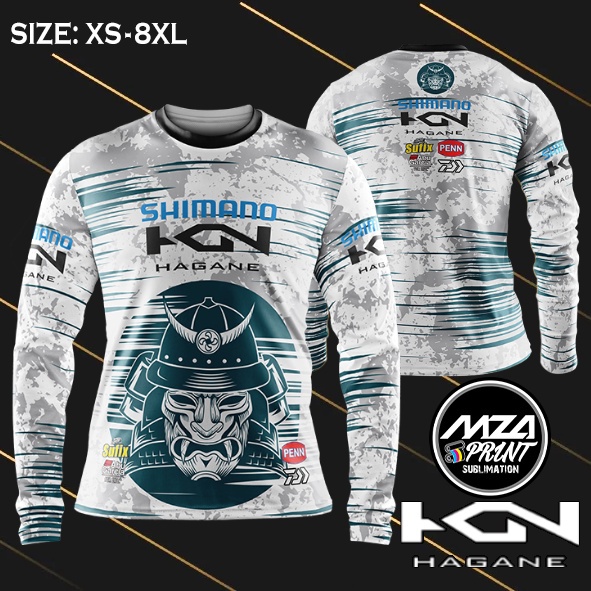 เสื้อกีฬาตกปลา-shimano-kn-hagane-edisi-ke-2-เสื้อผ้า-ป้องกันรังสียูวี-แบบแห้งเร็ว-สําหรับตกปลา-baju-pancing-รองเท้าบาจู-ไซซ์-xs-3xl