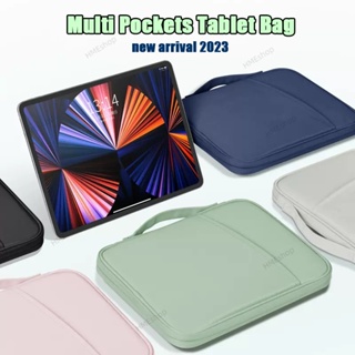 กระเป๋าถือ กันตก มีหลายช่อง แบบพกพา สําหรับ Samsung Galaxy Tab S6 Lite 2022 S8 S7 A7 10.4 2022 A8 10.5 A 10.1 S5e S4 S3 S2
