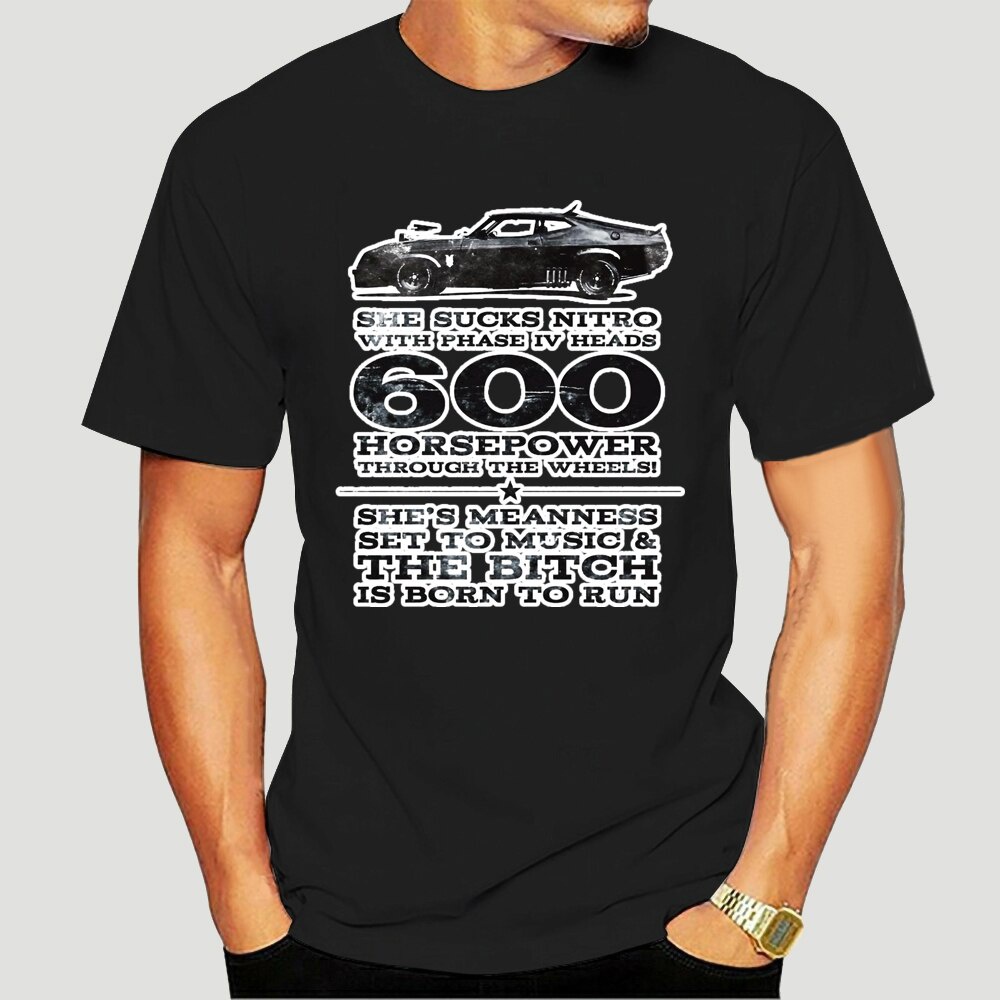 Mad Max MFP Interceptor T-Shirt Retro Movie V8 Car Pursuit Retro