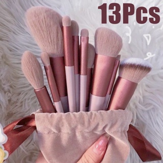 13pcs Makeup Brush Set Makeup Concealer Brush Blush Powder Brush Eye Shadow Highlighter Foundation Brush Cosmetic Beauty Tools