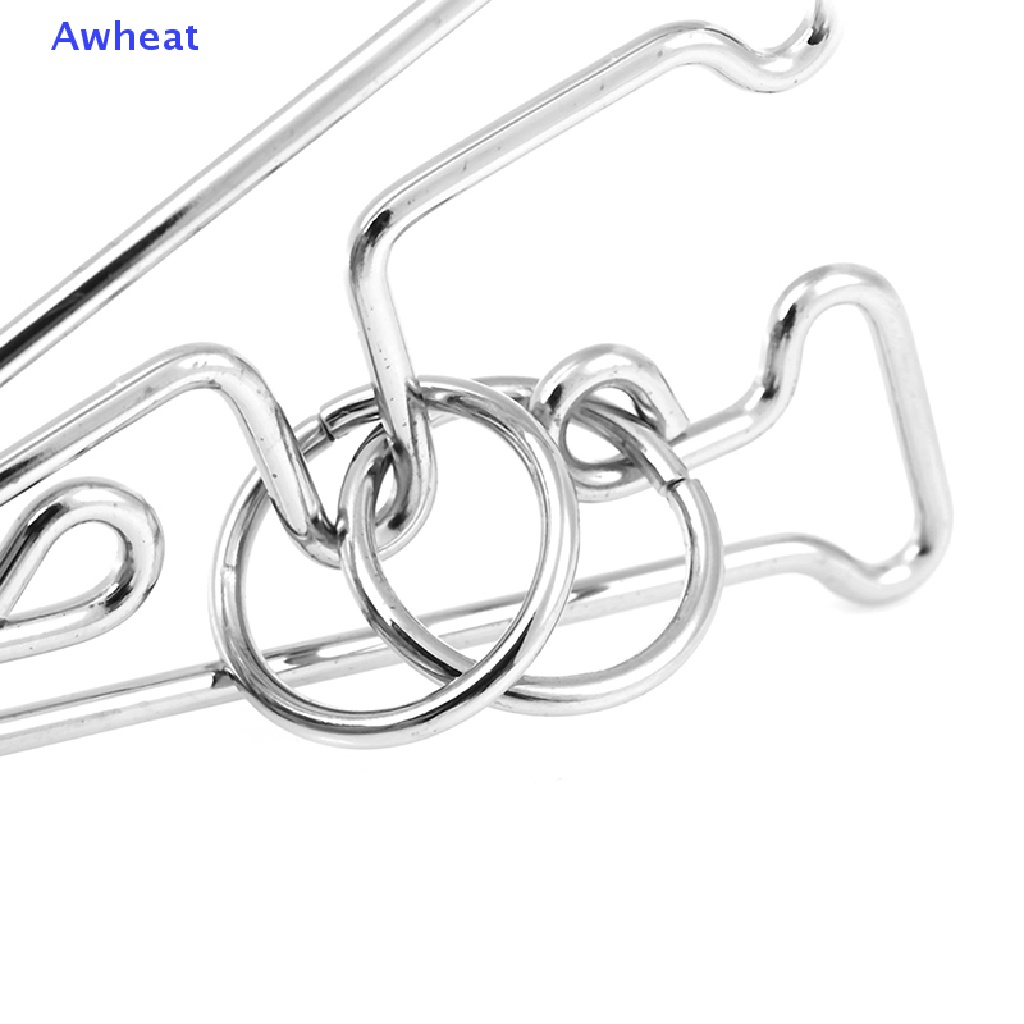 awheat-ใหม่-เกมจิ๊กซอว์โลหะ-รูปตัวอักษร-a-ring-สําหรับเด็ก-และผู้ใหญ่