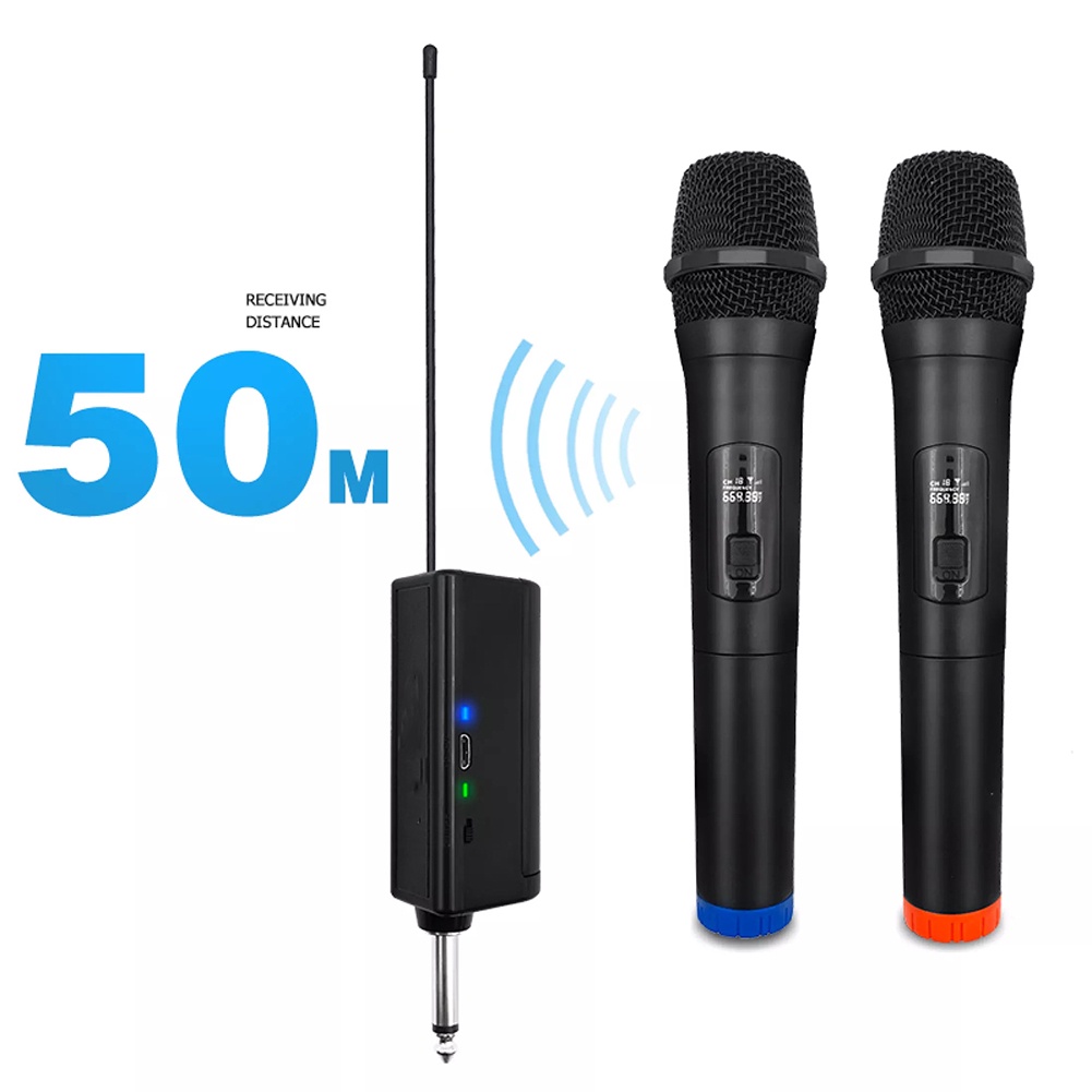 shure-ไมค์-hpg-99-microphone-800mhz-ไมโครโฟน-ไมโครโฟนไร้สาย-ไมค์โครโฟน-ไมค์ลอย-ครอบครัวร้องเพลง