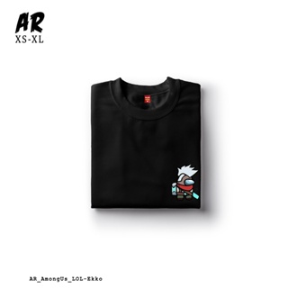 AR Store Among Us x League of Legends Ekko Customized Shirt Unisex Tshirt for Men and Women_03