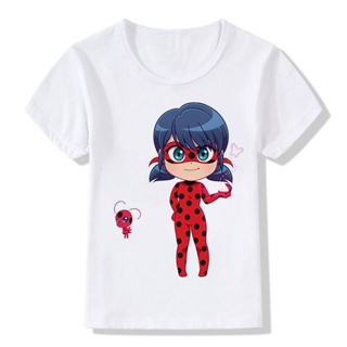 Funny 2-14 Year Girl Boy Magical Girl Cartoon Cute Printed T-shirt Boy Clothes Kawaii Boy Girl Clothes Boy T-Shirt_03