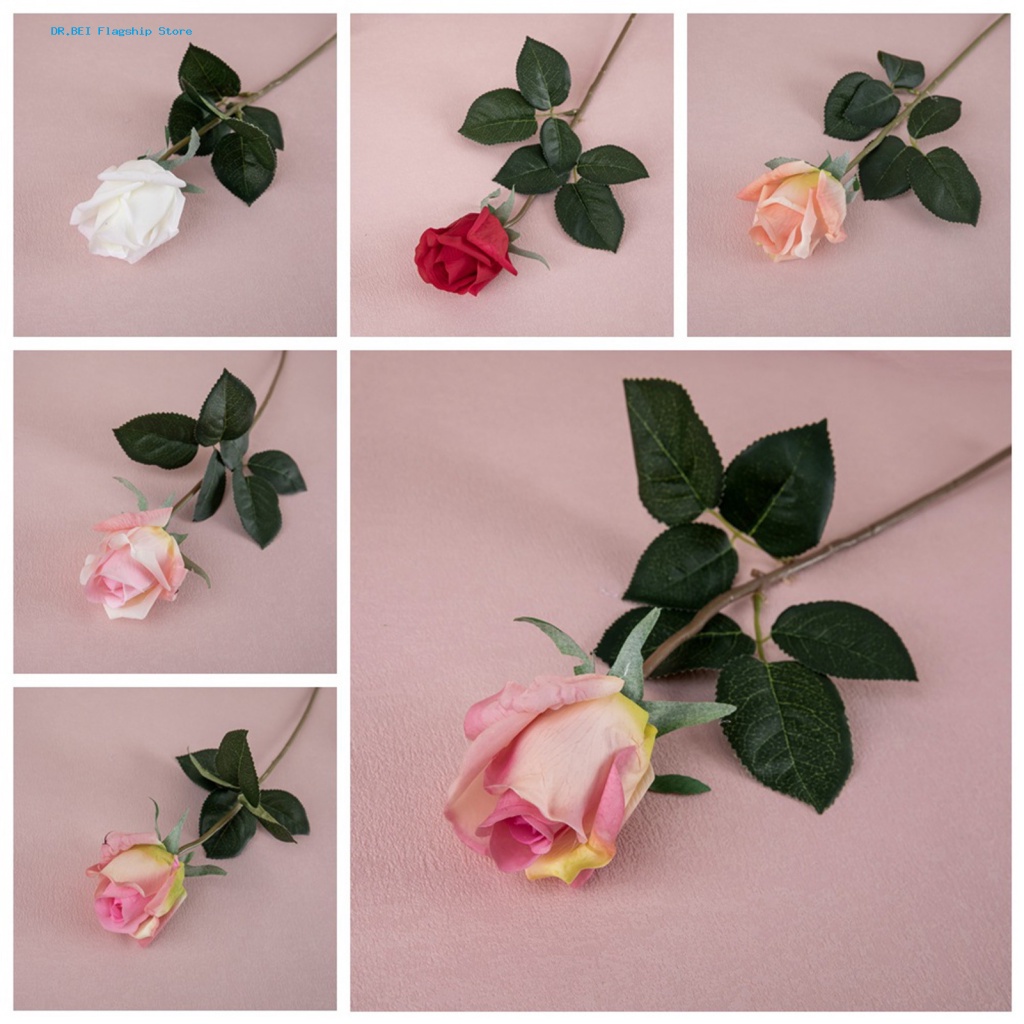 dr-bei-ดอกกุหลาบประดิษฐ์-สีสดใส-ไม่ซีดจาง-สําหรับตกแต่งบ้าน-พร็อพถ่ายภาพ