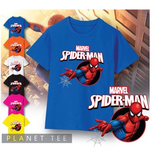 READY STOCK Spiderman Superhero T-Shirt Cotton Kids Baju Budak_08