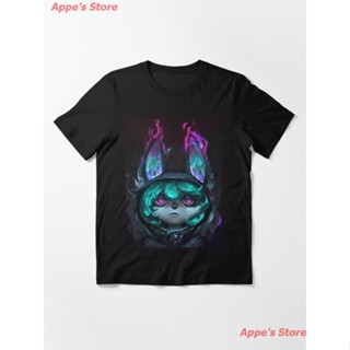 League of Legends Arcane Vex Essential T-Shirt เกมจลาจล เสื้อยืดพิมพ์ลาย ผู้ชายและผู้หญิง_03