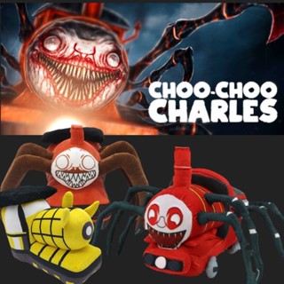 ตุ๊กตาฟิกเกอร์ อนิเมะ Choo-Choo Charles แบบนิ่ม ขนาด 22 ซม. เหมาะกับของขวัญวันเกิด ของเล่นสําหรับเด็ก