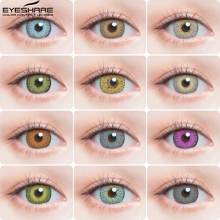 Eyeshare คอนแทคเลนส์ New York Pro Series 1 คู่สําหรับแต่งหน้า