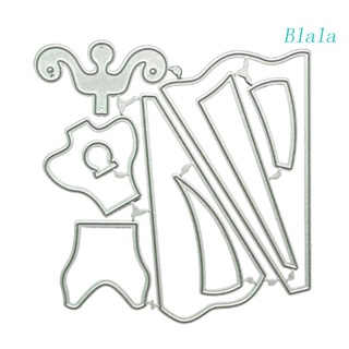 ลายฉลุ ลายนูน โลหะ ภาพชุด Blala สําหรับตัดกระดาษ การ์ด อัลบั้ม สมุดภาพ DIY