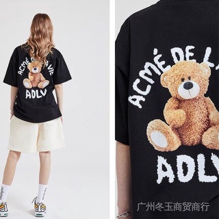 【  】ราคาระเบิด[ของแท้ 100%] เสื้อยืด ลาย ADLV acme de la vie Teddy Bear Baby Face Donut พร้อมส่งS-3XL_01