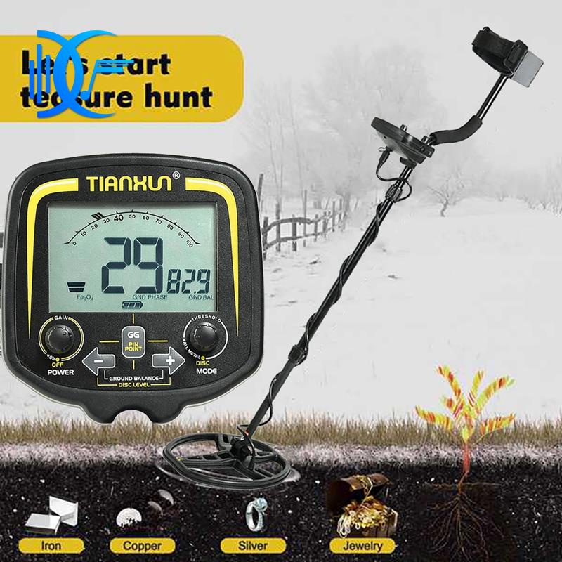 Tianxun TX-850 เครื่องตรวจจับโลหะ แบบพกพา กันน้ํา หน้าจอ LCD 2.2 เมตร ...