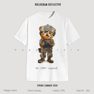 Extremely cute teddy Army Bear T-Shirt_02